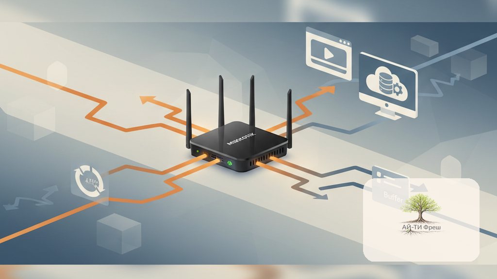 Mikrotik QoS в офисе: как мы убрали зависания Zoom и 1С через интернет