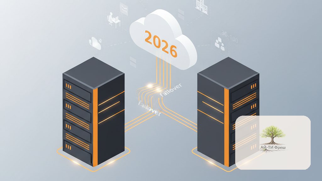 Hyper-V Failover Cluster 2026: 2-узловой кластер для офиса 30–100 человек
