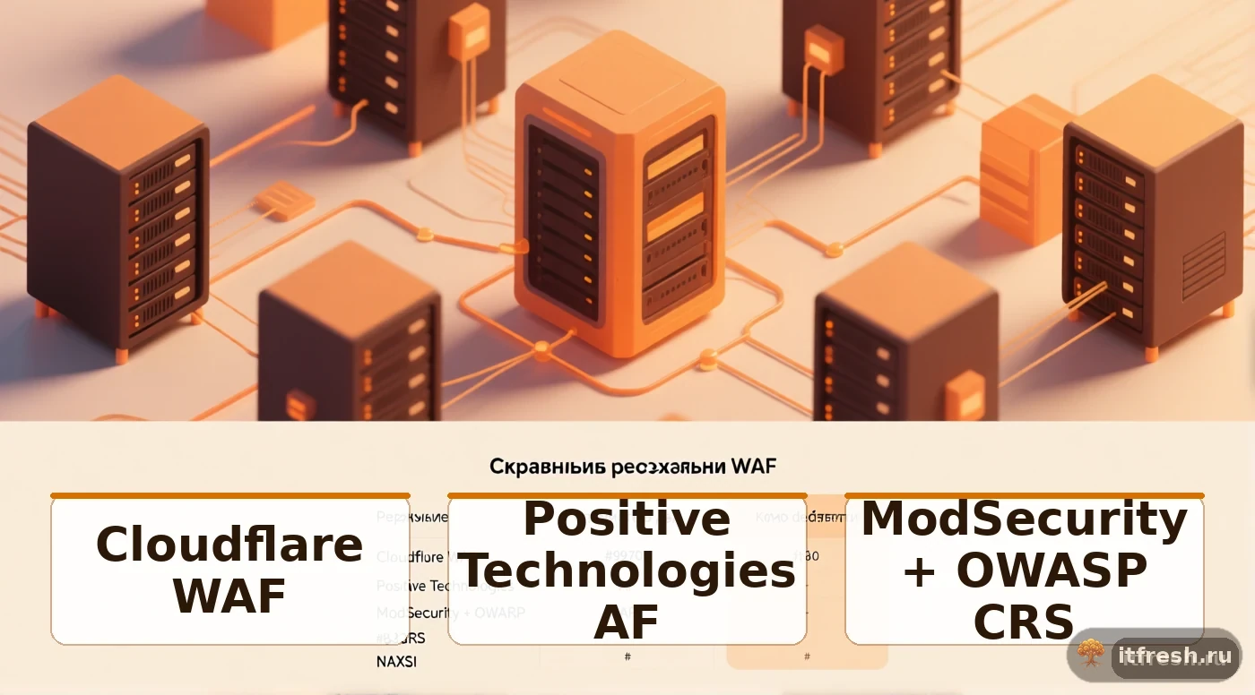Сравнение решений WAF: Cloudflare, Positive Technologies, ModSecurity и NAXSI