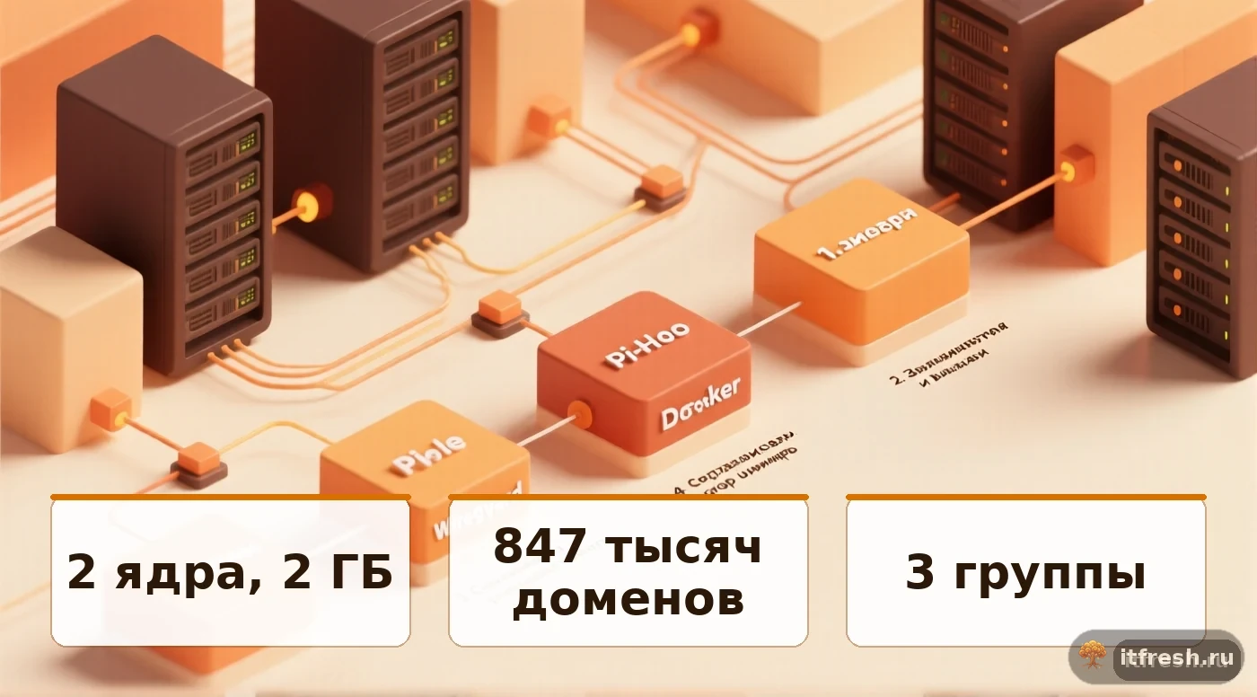 Этапы развертывания Pi-hole и WireGuard для DNS-фильтрации в школе