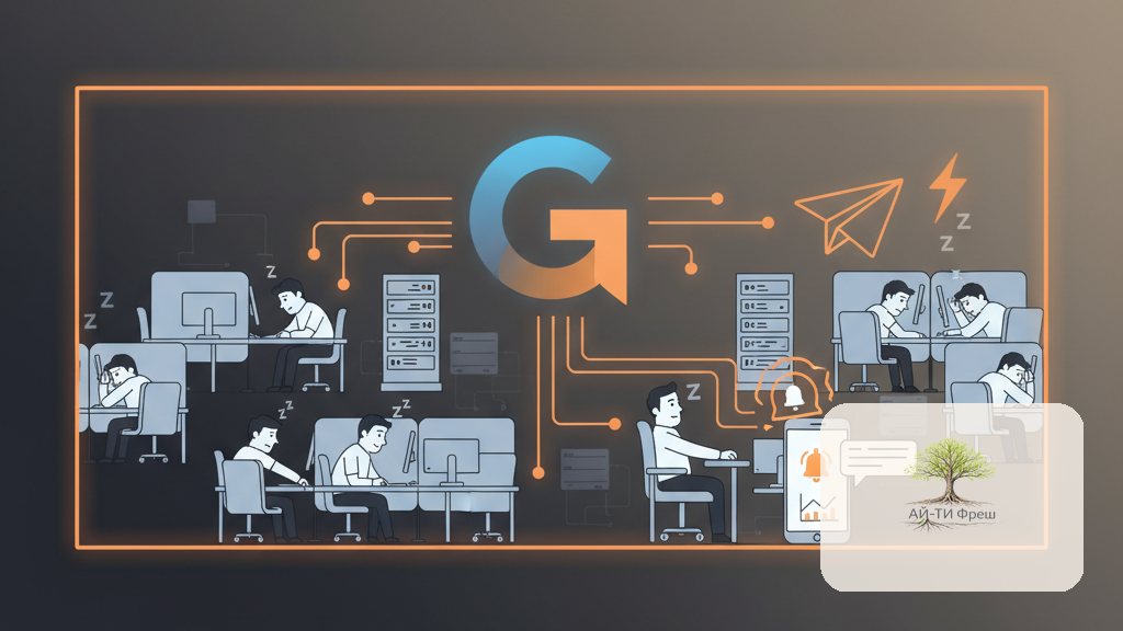 Grafana + Telegram-алерты для офиса: настройка мониторинга, который действительно будит