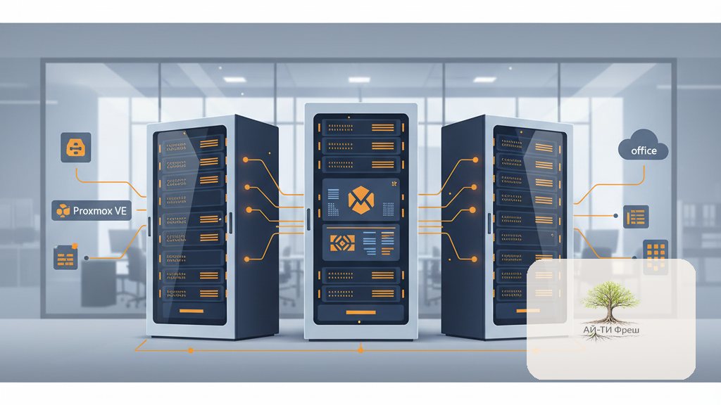 Proxmox VE как замена VMware для офиса: реальный кейс на 3 ноды