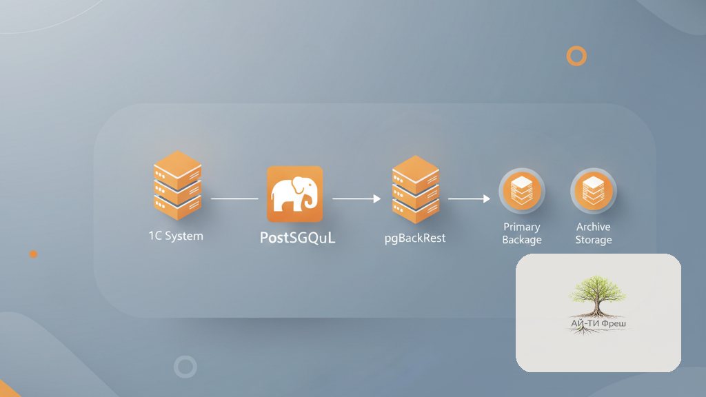 Бэкап PostgreSQL для 1С на pgBackRest: реальная схема, которую мы внедряем в офисах