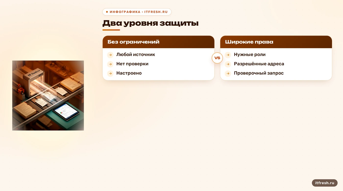 Сравнение открытой и ограниченной публикации OData в 1С