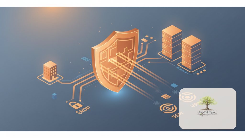 Защита удалённого доступа к серверам офиса: RDP, SSH, VPN в 2026 году