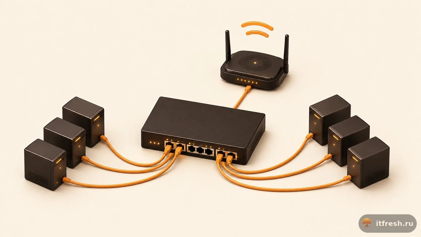 Сеть в офисе на 10-50 рабочих мест: VLAN, гостевой Wi-Fi и IP-адресация