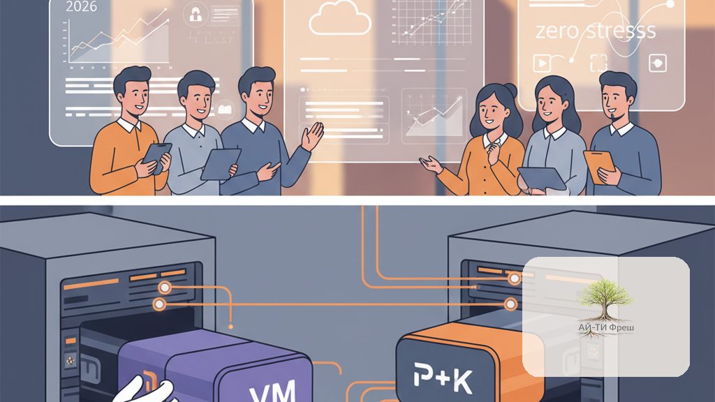 Замена VMware в офисе 2026: Proxmox и KVM без потери нервов