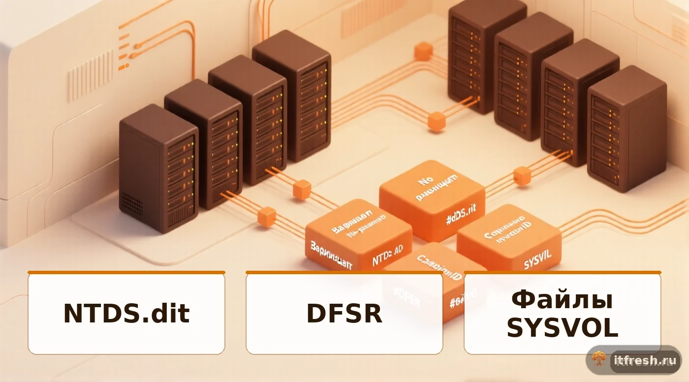 Сравнение защиты VM-Generation ID для базы AD и файлов SYSVOL в Active Directory