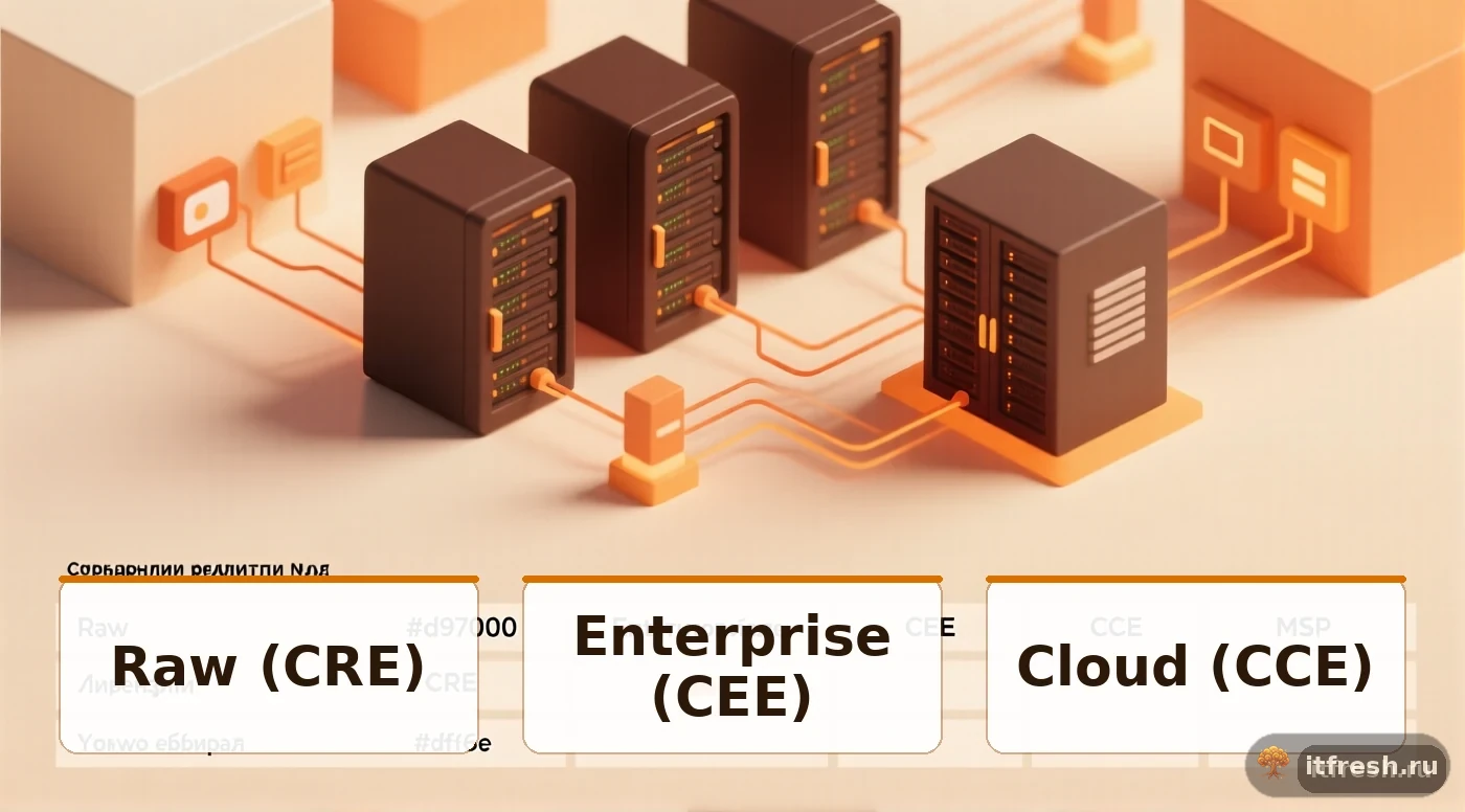 Сравнение редакций Checkmk: Raw, Enterprise, Cloud, MSP