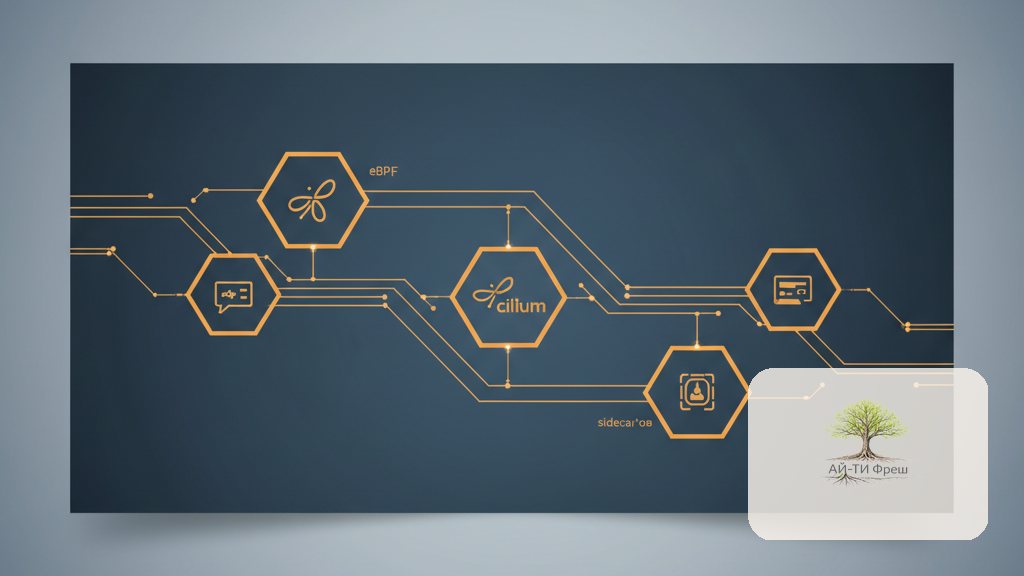 Cilium CNI для enterprise Kubernetes: eBPF networking без sidecar'ов