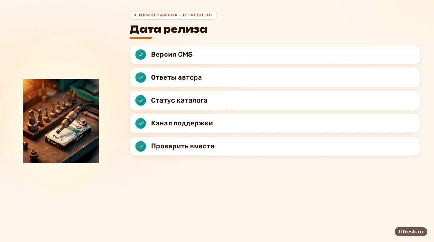Чеклист признаков заброшенного плагина CMS