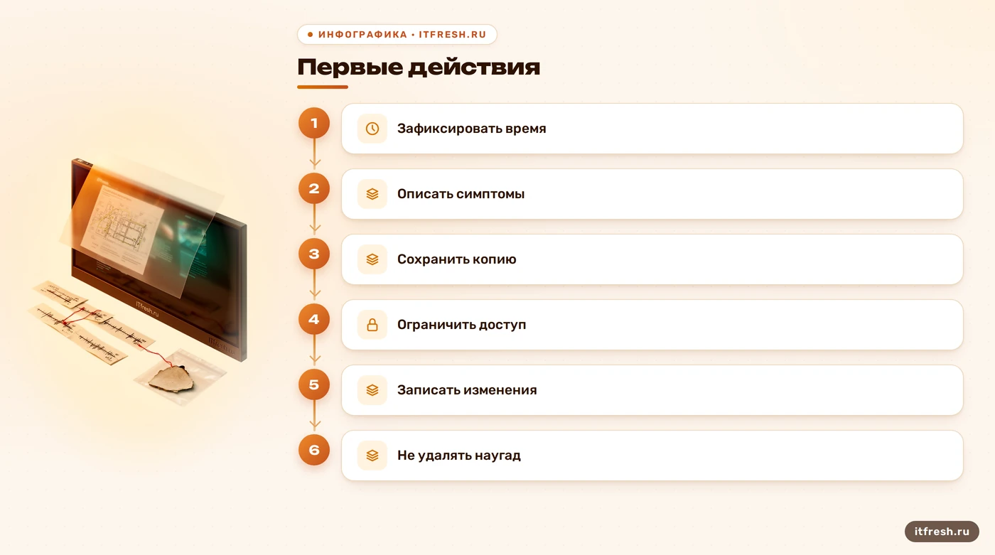 Первые действия после взлома CMS: фиксация, копия и ограничение доступа