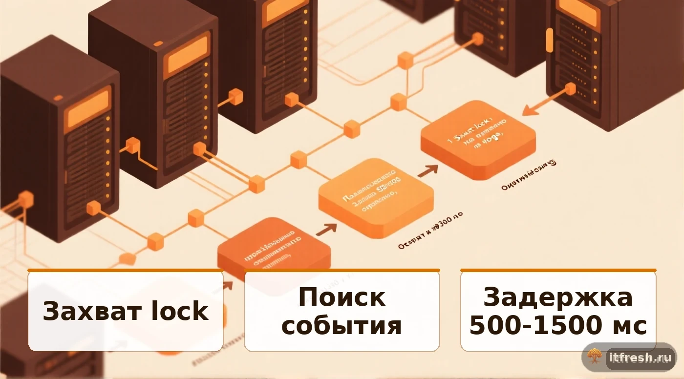 Схема блокировки LSASS при переполненном Security Log в Active Directory
