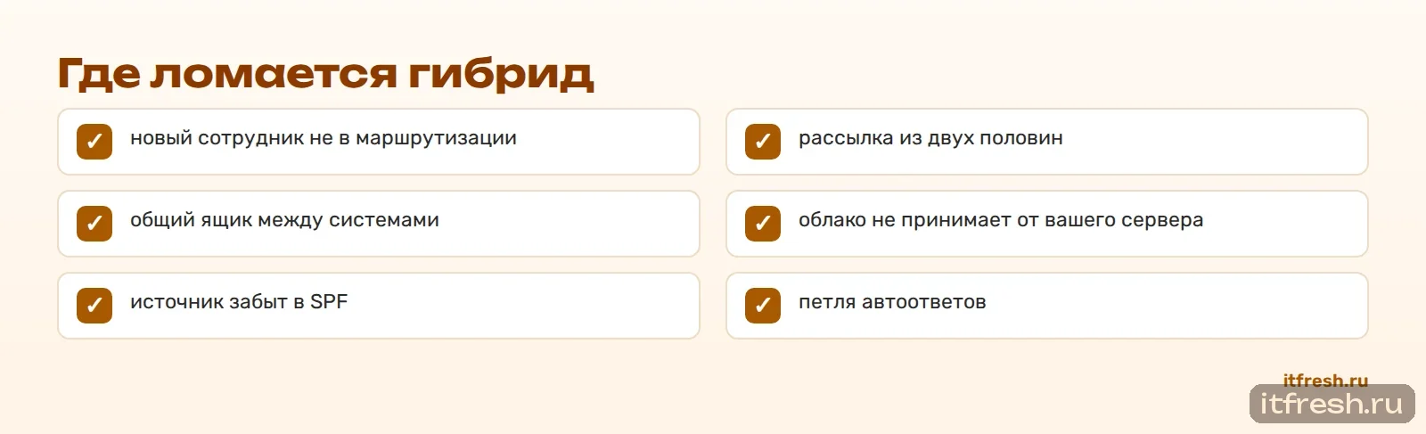 Где ломается гибрид