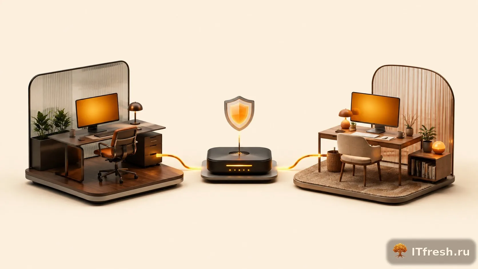 Гибридный офис: как настроить IT-инфраструктуру, если сотрудники чередуют дом и офис
