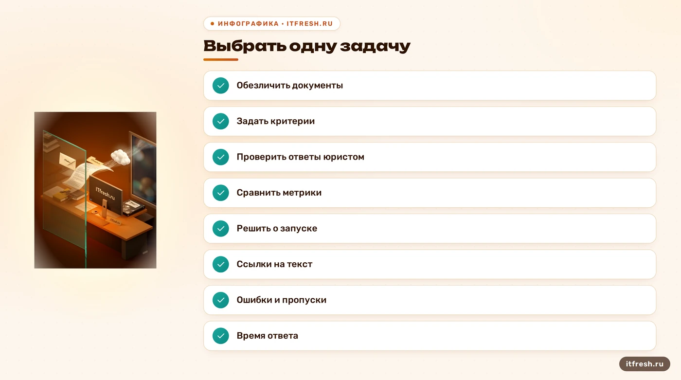 Чек-лист пилота для проверки юридических документов