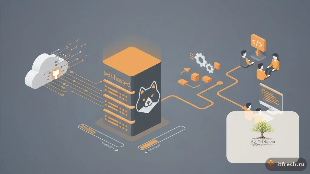 GitLab self-hosted для малой команды разработки: установка, CI/CD и миграция с GitHub