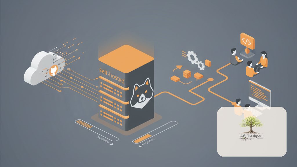 GitLab self-hosted для малой команды разработки: установка, CI/CD и миграция с GitHub