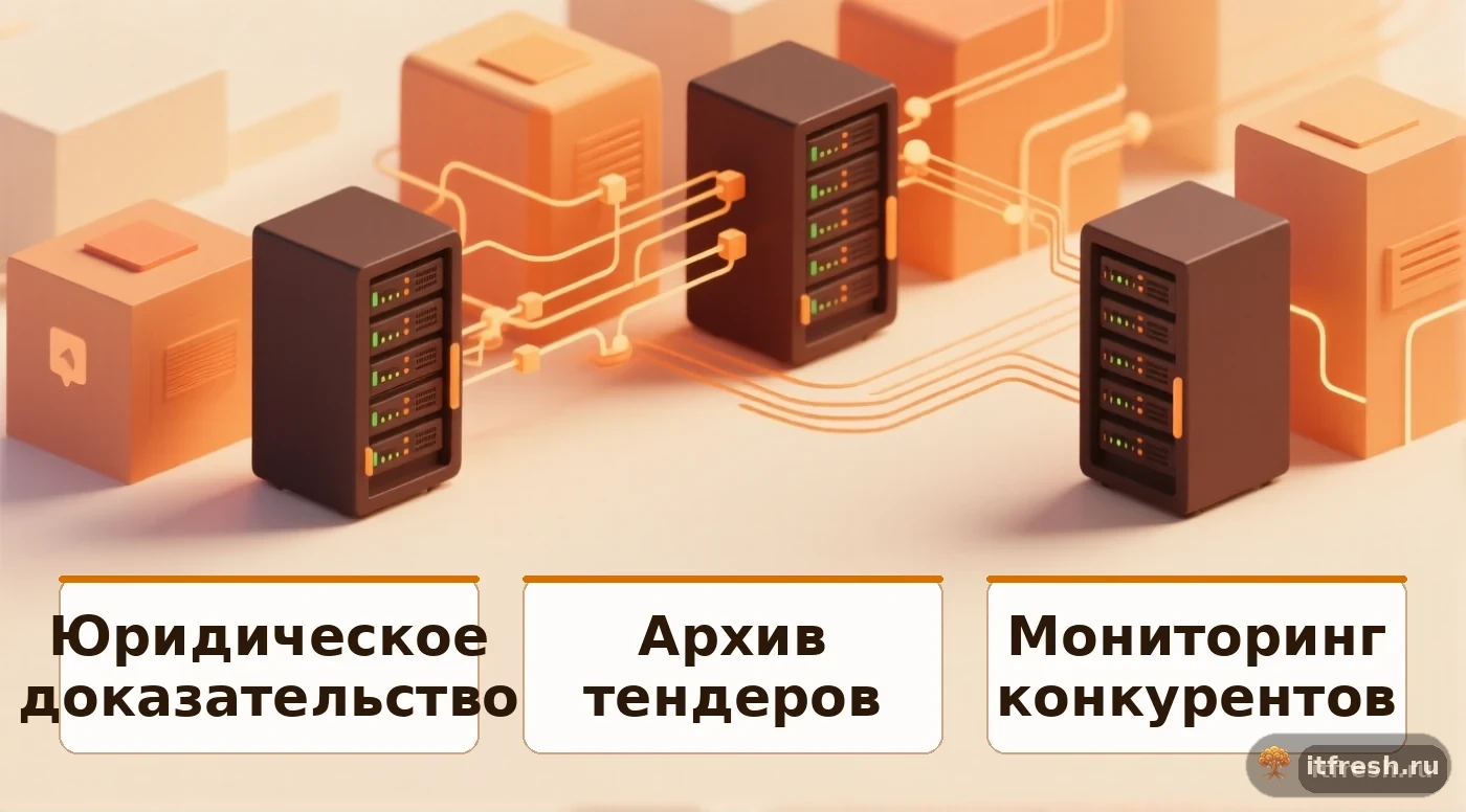 Сравнение задач, форматов и инструментов для архивации HTML-страниц