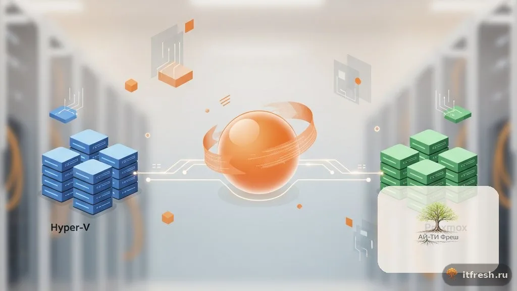 Миграция виртуальных машин с Hyper-V на Proxmox без простоя