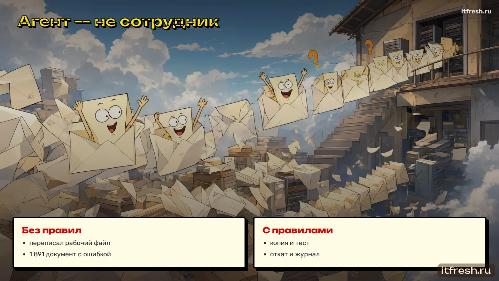 Агент — не сотрудник