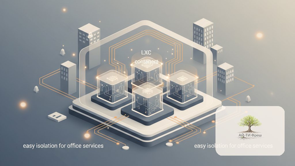 LXC-контейнеры в Proxmox: лёгкая изоляция для офисных сервисов без лишних накладных расходов