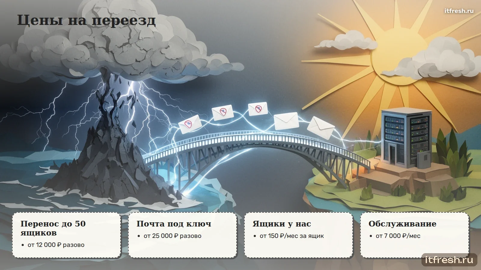 Цены на переезд