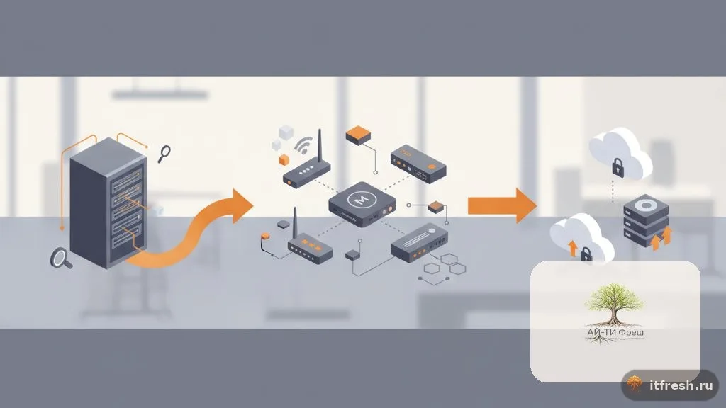 Настройка MikroTik в офисе: пошаговый план внедрения от аудита до бэкапов