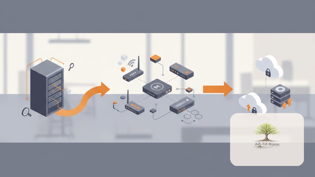 Настройка MikroTik в офисе: пошаговый план внедрения от аудита до бэкапов