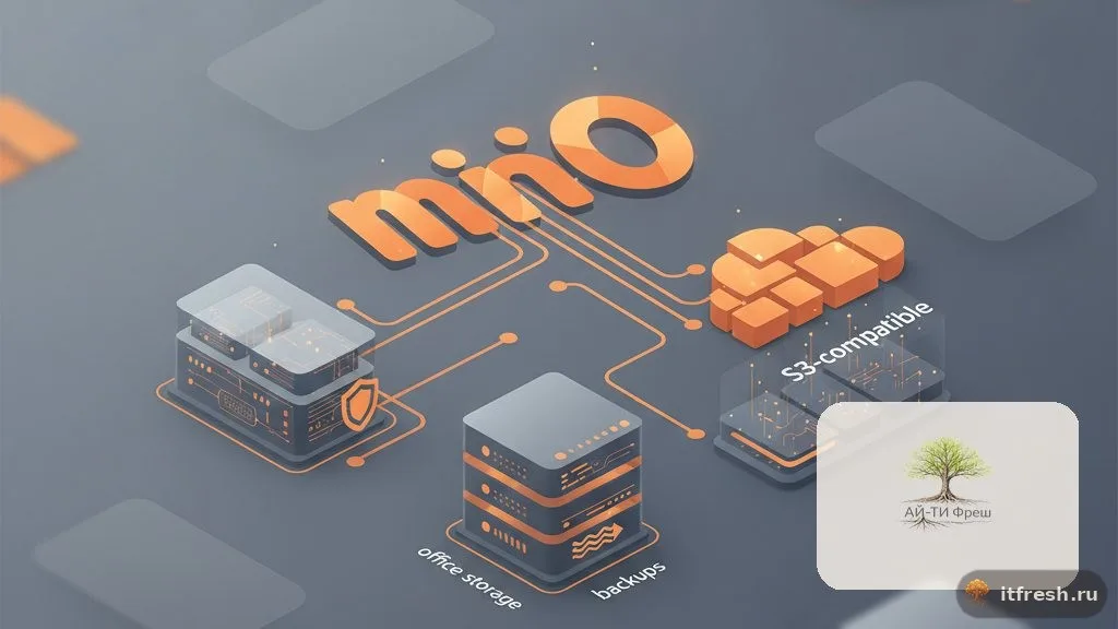 MinIO: S3-совместимое объектное хранилище под офис и бэкапы