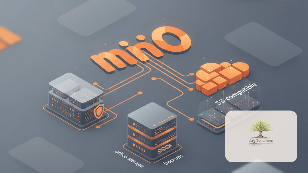 MinIO: S3-совместимое объектное хранилище под офис и бэкапы