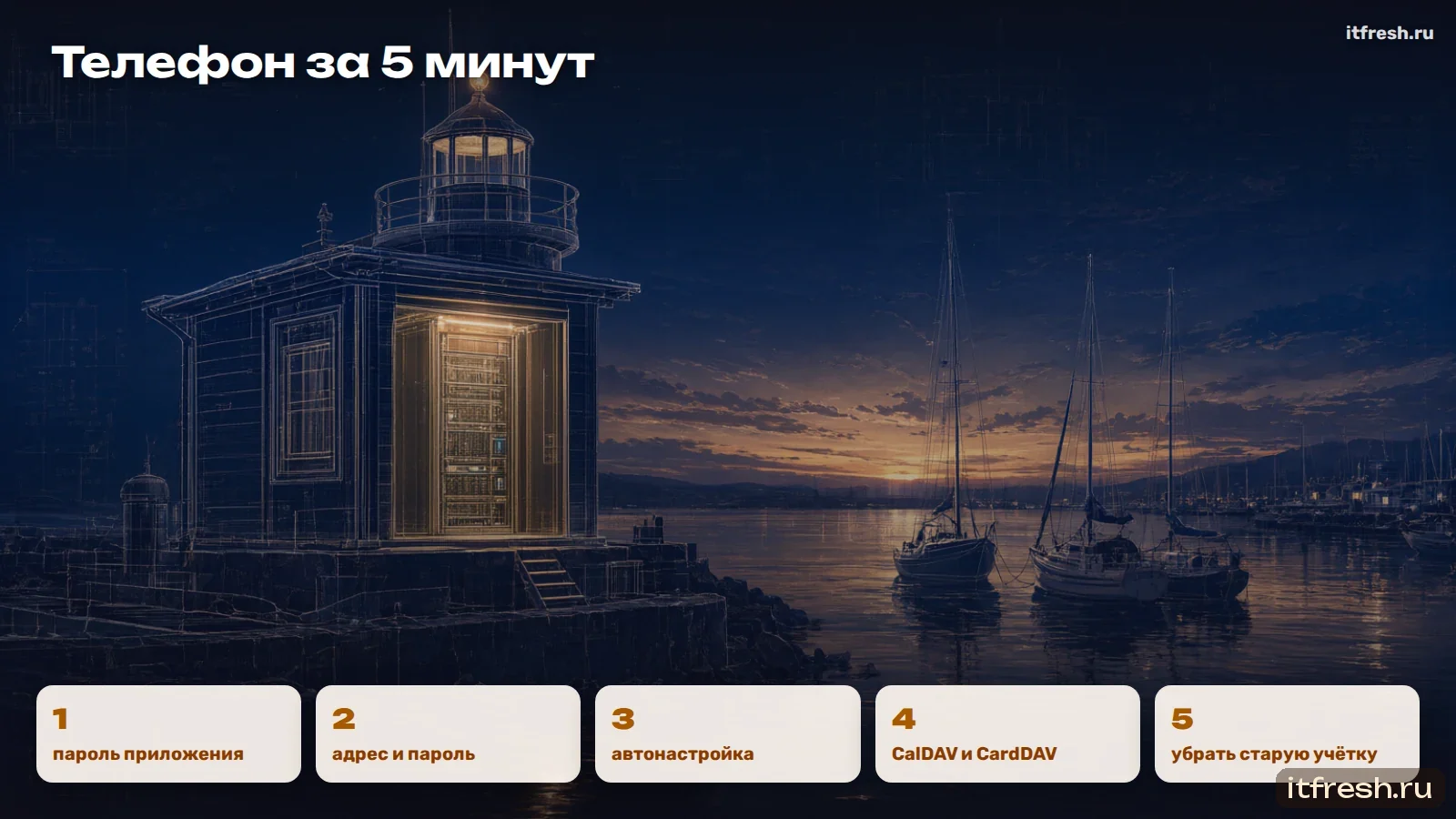 Телефон за 5 минут