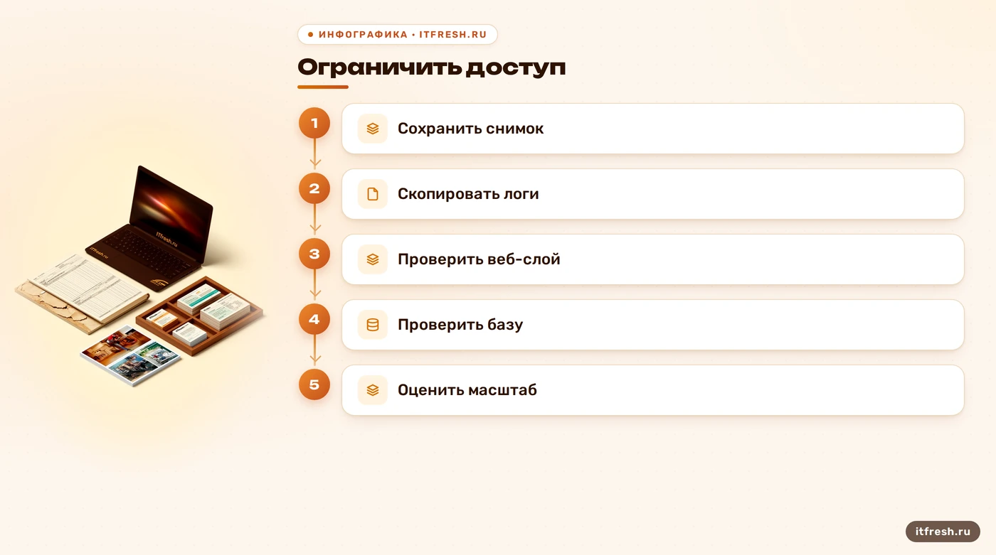 Схема первых действий при взломе магазина OpenCart
