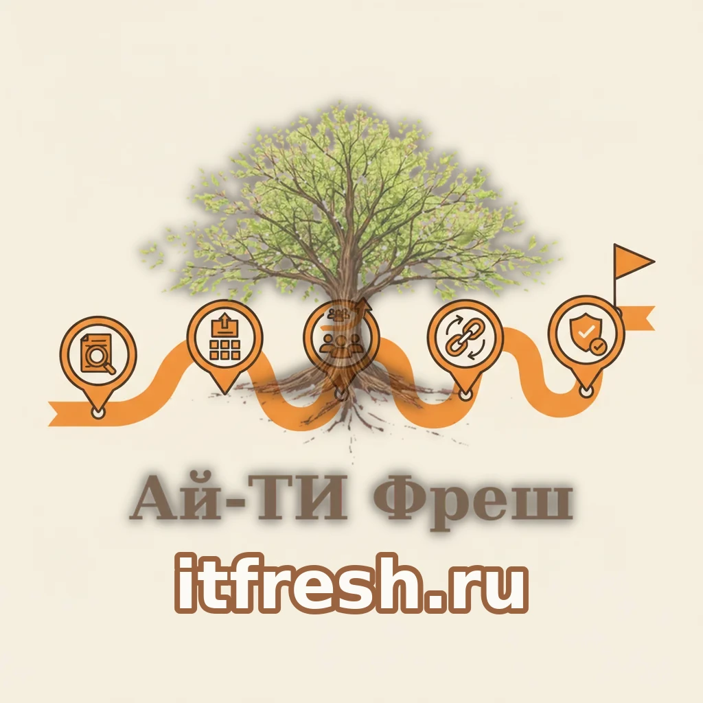 Дорожная карта миграции интернет-магазина на OpenCart: лента из пяти этапов — аудит, выгрузка каталога, перенос клиентов, 301-редиректы, контроль 404