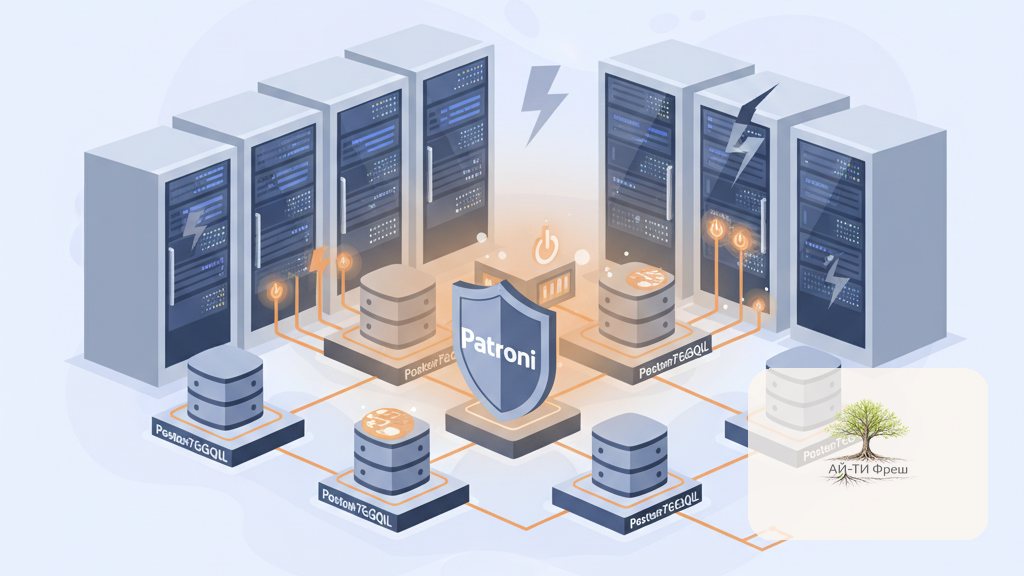Patroni + PostgreSQL: отказоустойчивый кластер, который пережил отключение электричества