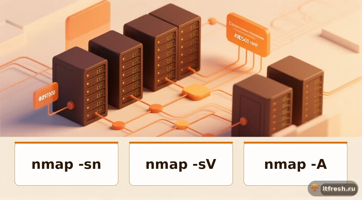 Основные команды сканирования Nmap в Kali Linux для пентеста