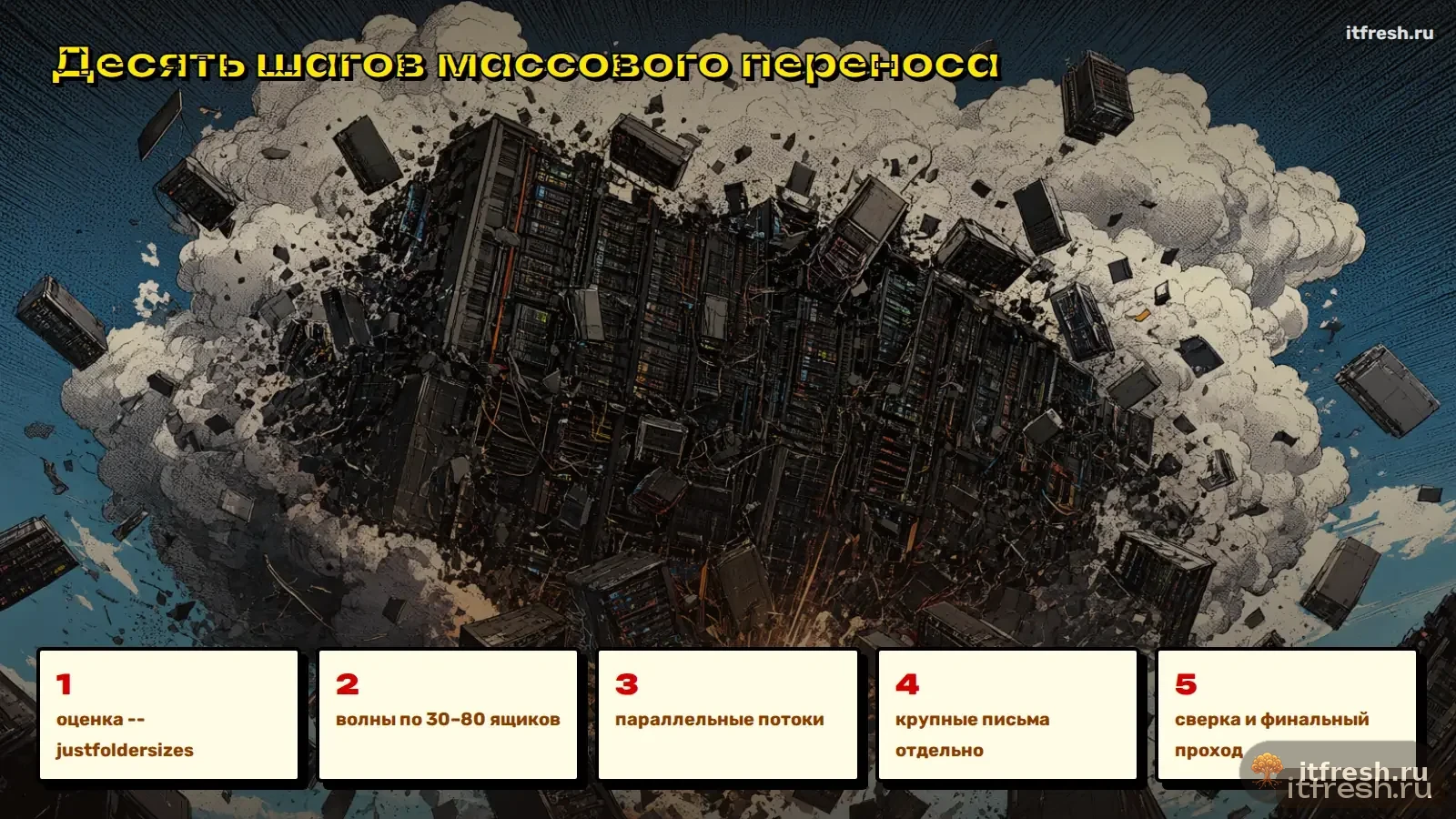 Десять шагов массового переноса