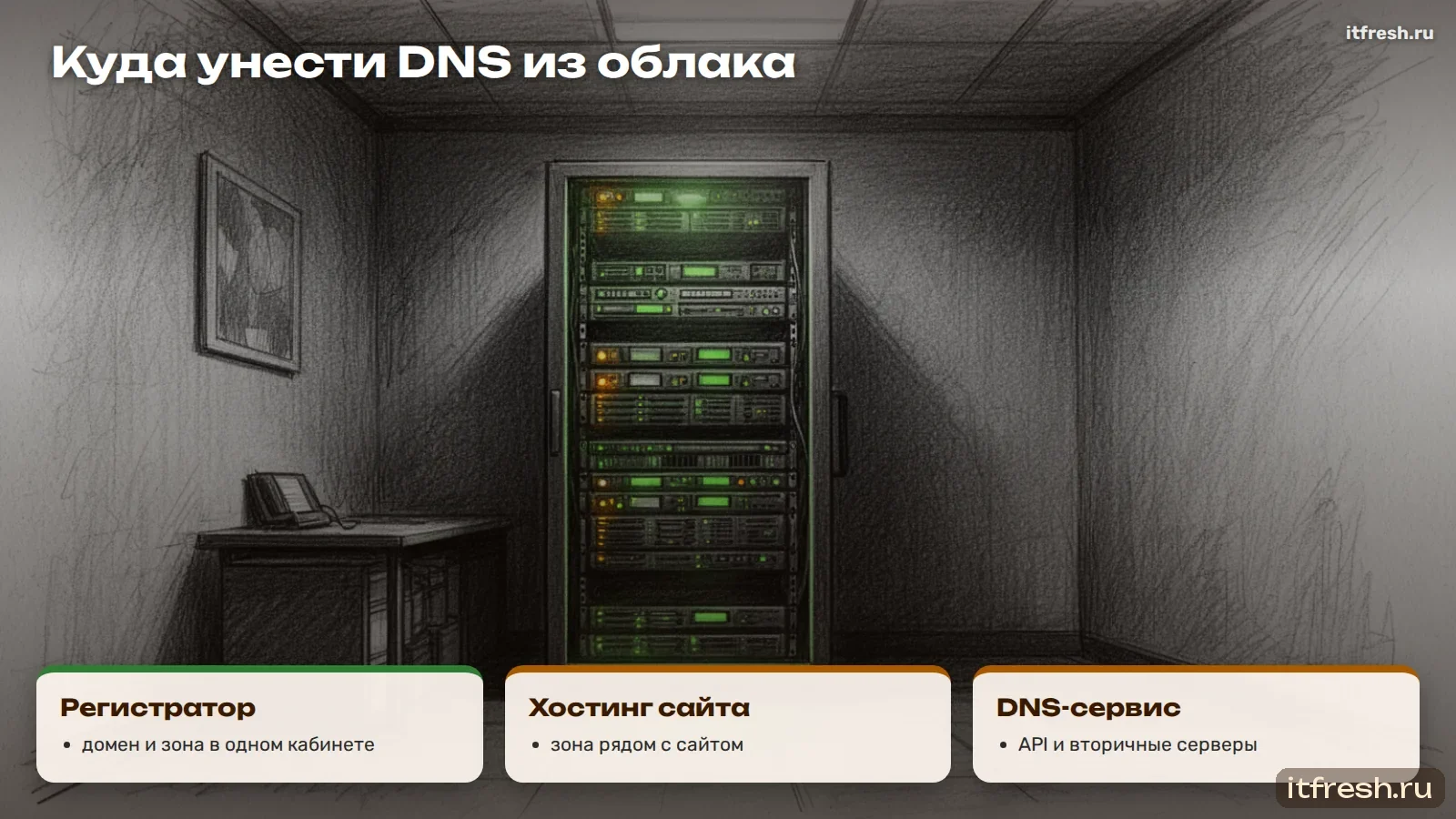 Куда унести DNS из облака