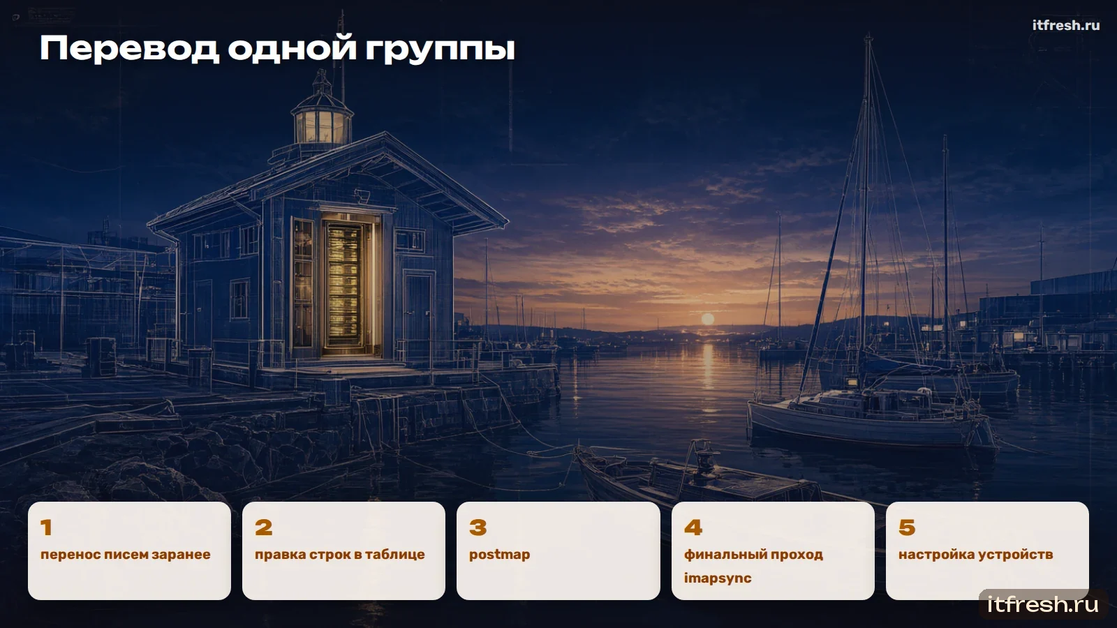 Перевод одной группы