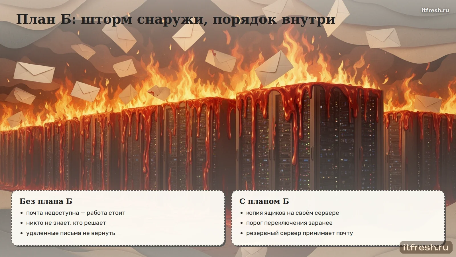 План Б: шторм снаружи, порядок внутри