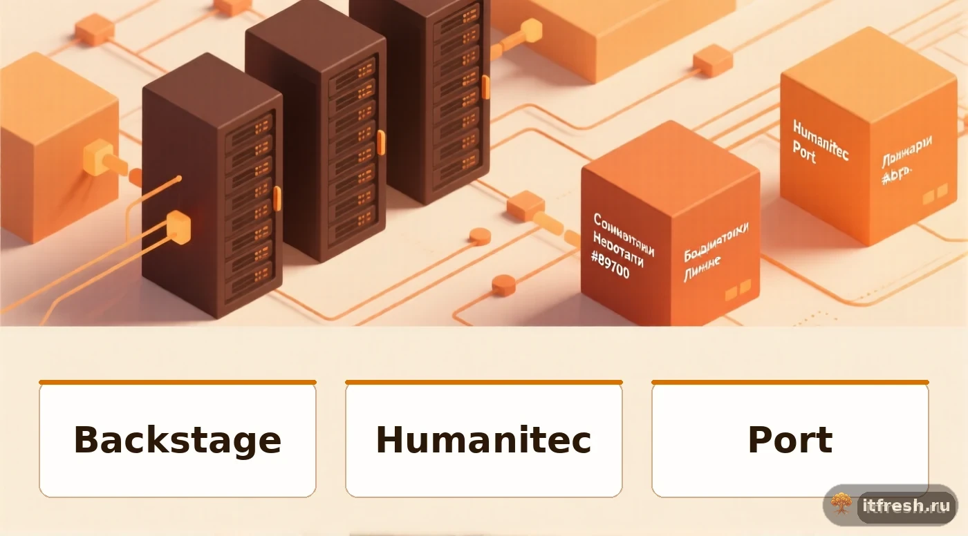 Сравнение платформ Backstage, Humanitec и Port для Internal Developer Platforms
