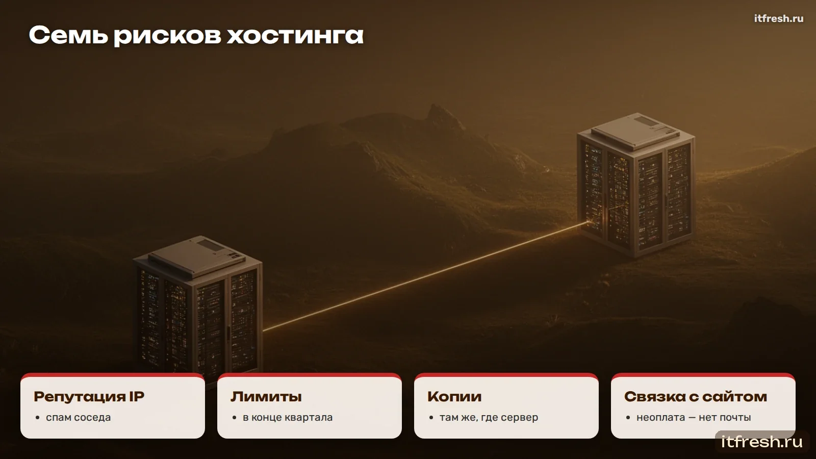 Семь рисков хостинга