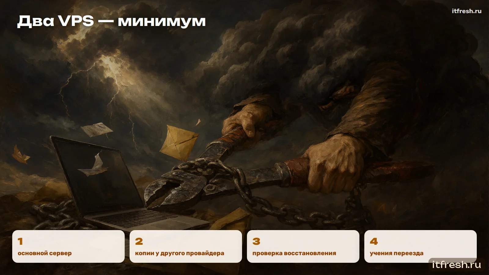 Два VPS — минимум