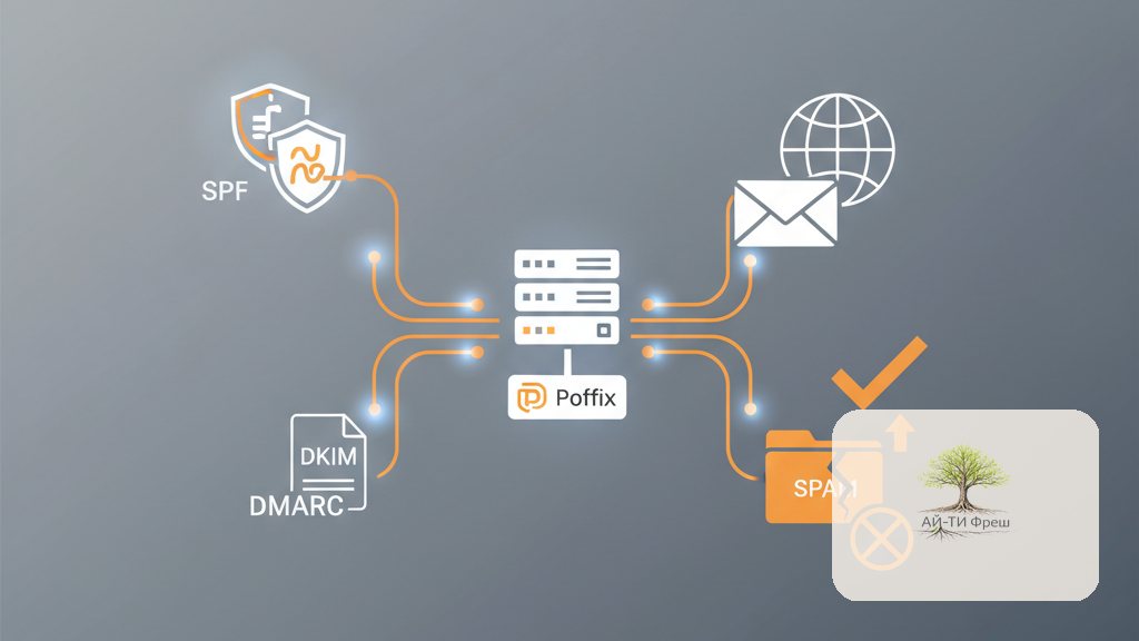 Postfix + SPF + DKIM + DMARC: настройка, после которой письма перестают падать в спам