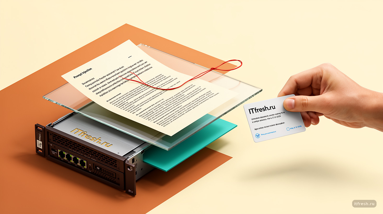 Недоверенная инструкция в документе и проверка действия