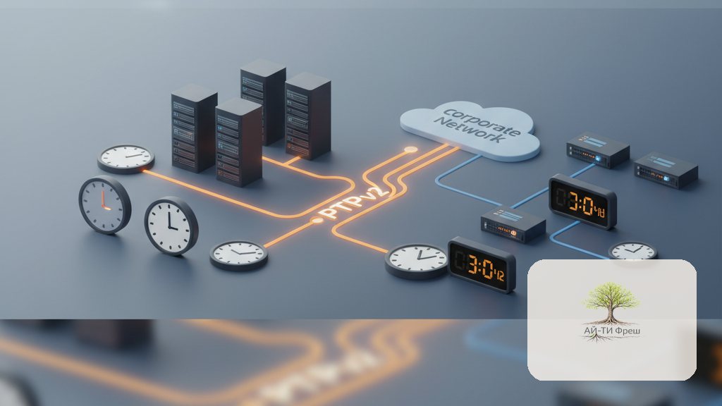 PTPv2 в корпоративной сети: когда NTP уже мало и как синхронизировать к микросекундам