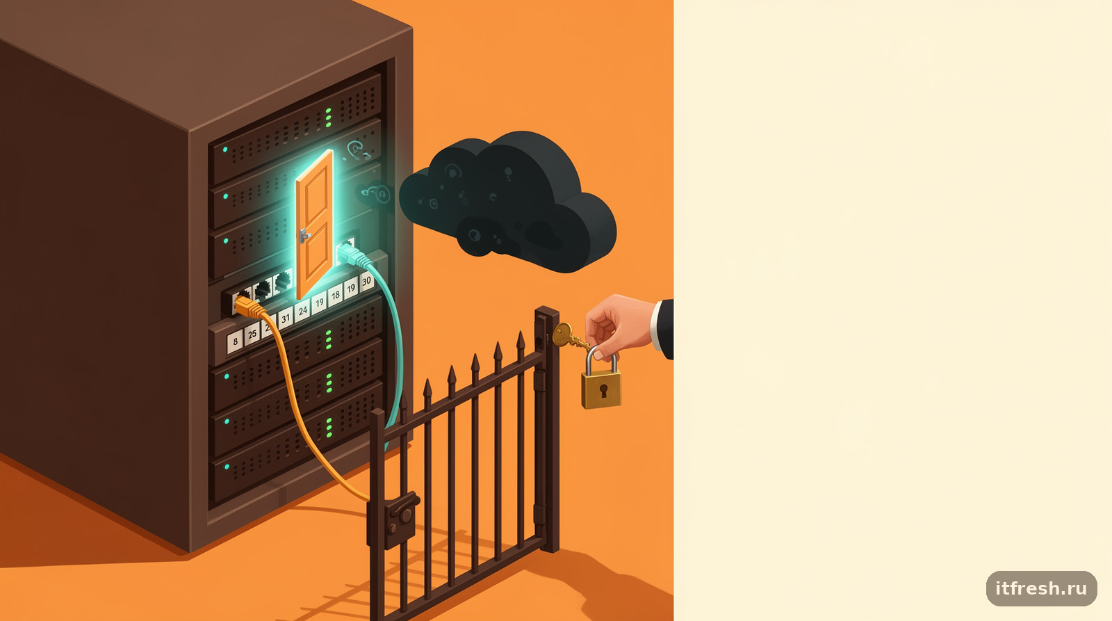 Порт RDP на сервере: открытая дверь в интернет и защищённый шлюз перед ней