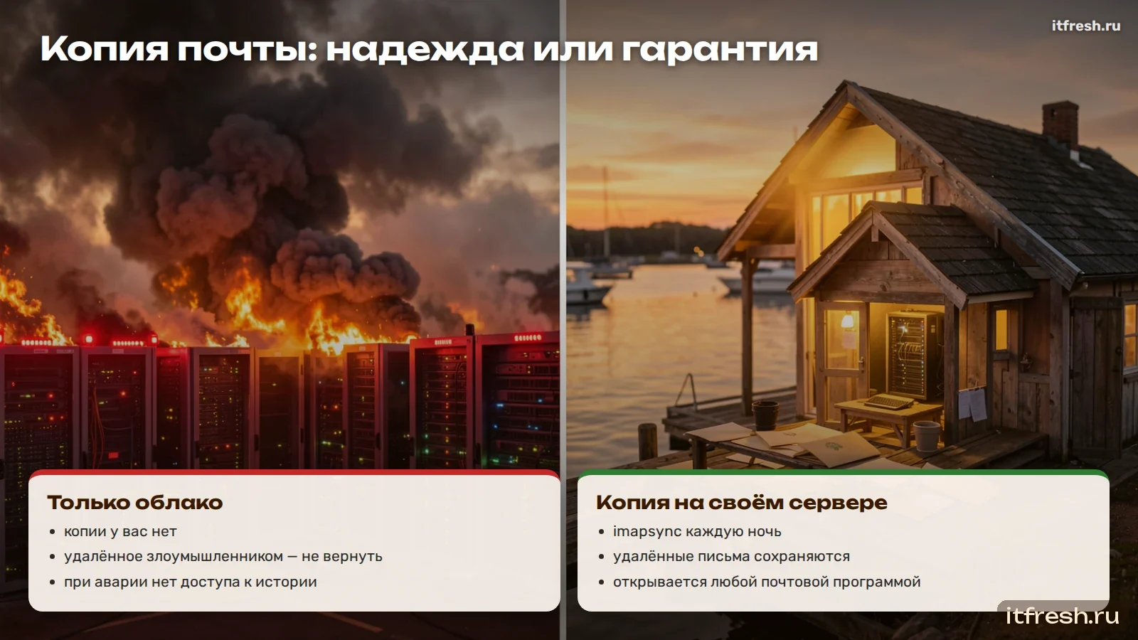 Копия почты: надежда или гарантия