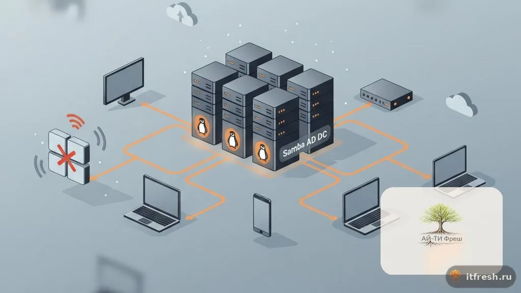 Samba AD-DC контроллер домена на Linux