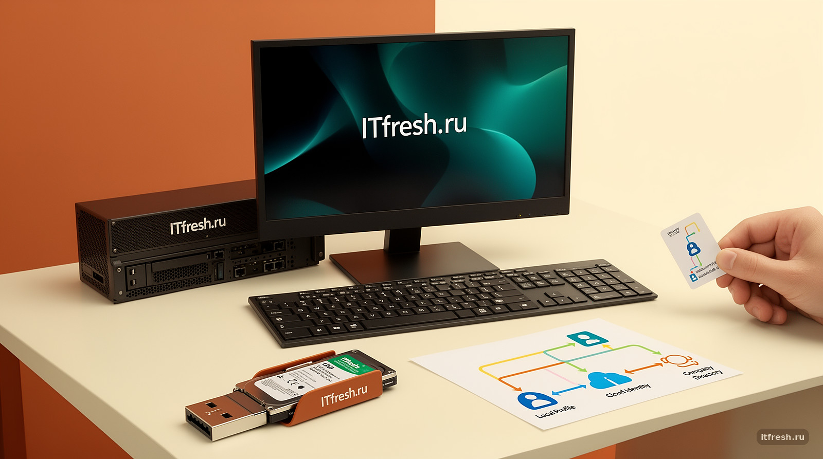 Рабочее место для безопасного восстановления доступа к Windows